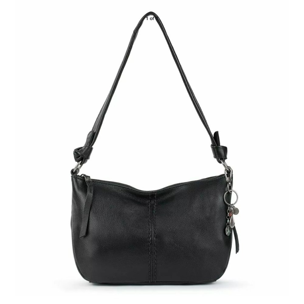 The Sak Rialto Hobo Black Leather Bag